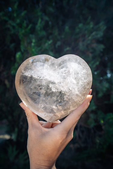 Smoky Quartz Heart Shaped Dish